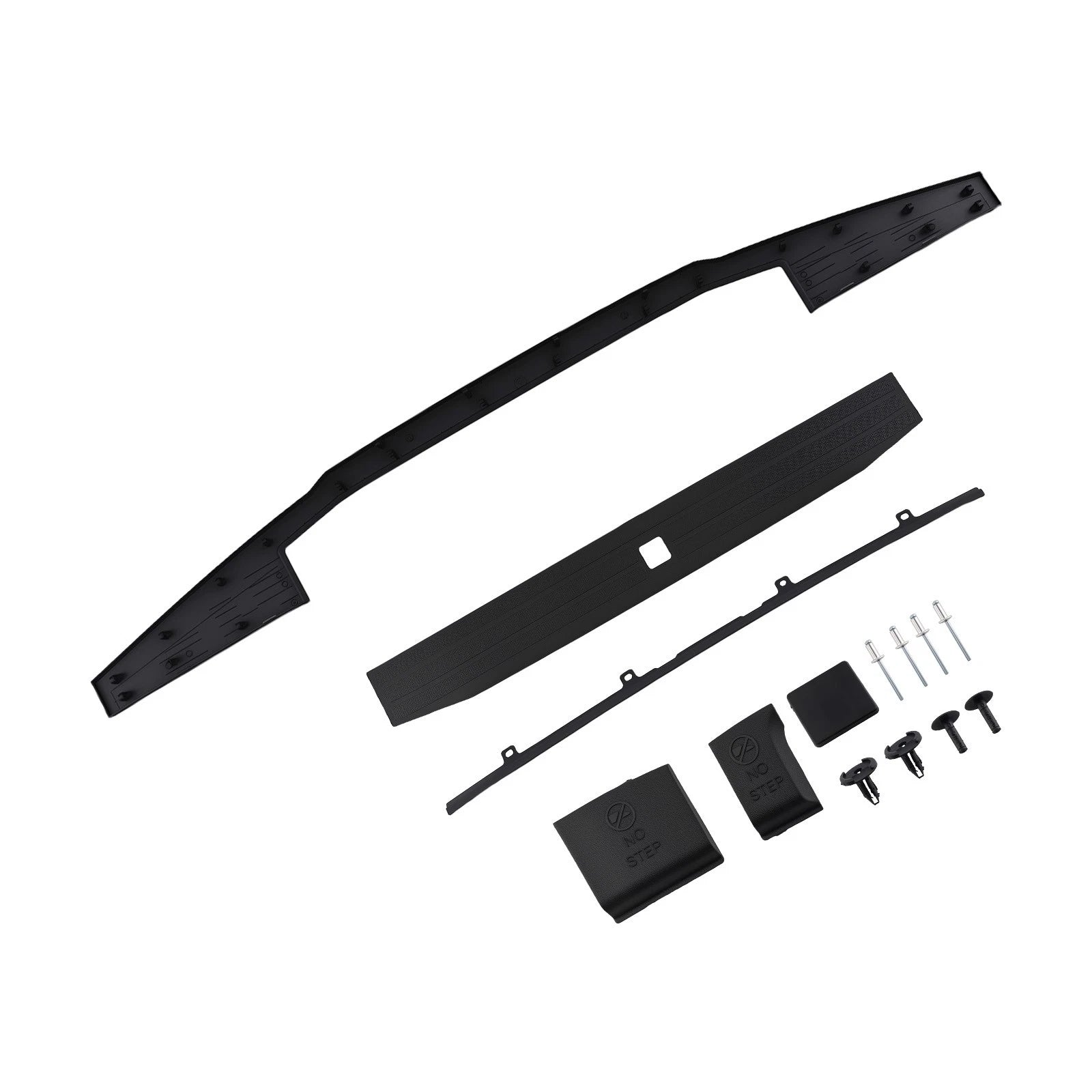 Black Step Tailgate Cover for Ford F150 (2015-2020)