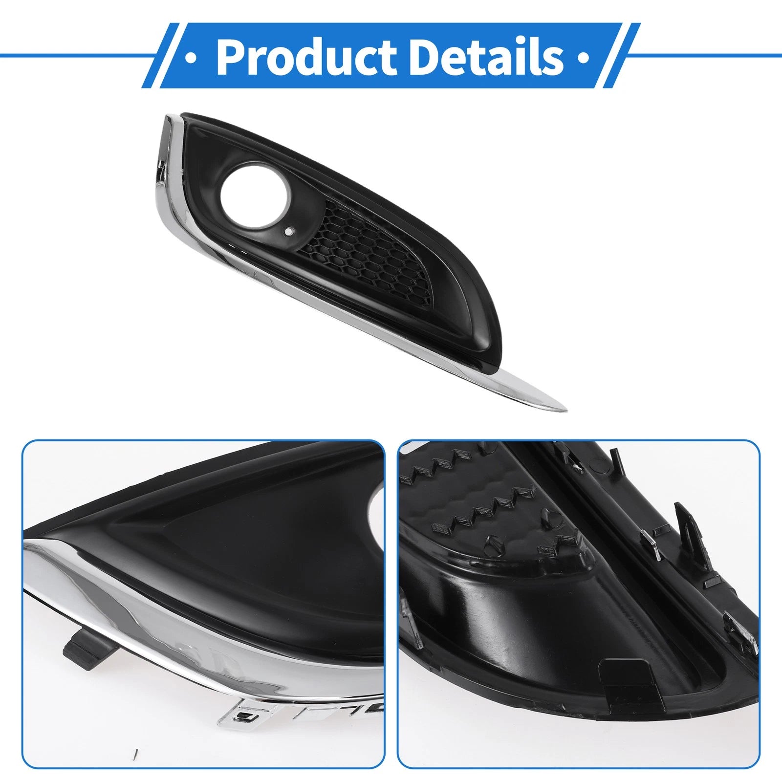 1 Pc Fog Light Grill for Buick Regal (2014–2017) No. 23144350