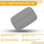 Fuel Tank Door Cap for Audi A6 C7 (2012–2018) No. 4GD809907A Primer ABS