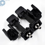 2 Hood Catch & Bracket Latch for Jeep Wrangler (2007-2016)