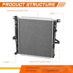 Aluminum OE Style Radiator for Explorer Sport Trac/Mountaineer (1997–2005) DPI-2174