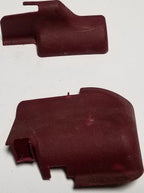 Set of 2 Rear Seat Mount Panels for 1989–1997 Thunderbird Cougar (Red)