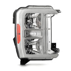 Halogen Headlight Chrome Passenger Side for Ford F250 F350 SuperDuty (2023–2026)