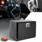 Diamond Tread Aluminum T-Bar Lock Tool Box for Trucks (24"x18"x17.7")