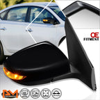 Powered Heated Turn Signal Side Rear View Mirror for Nissan Sentra (2013–2015)