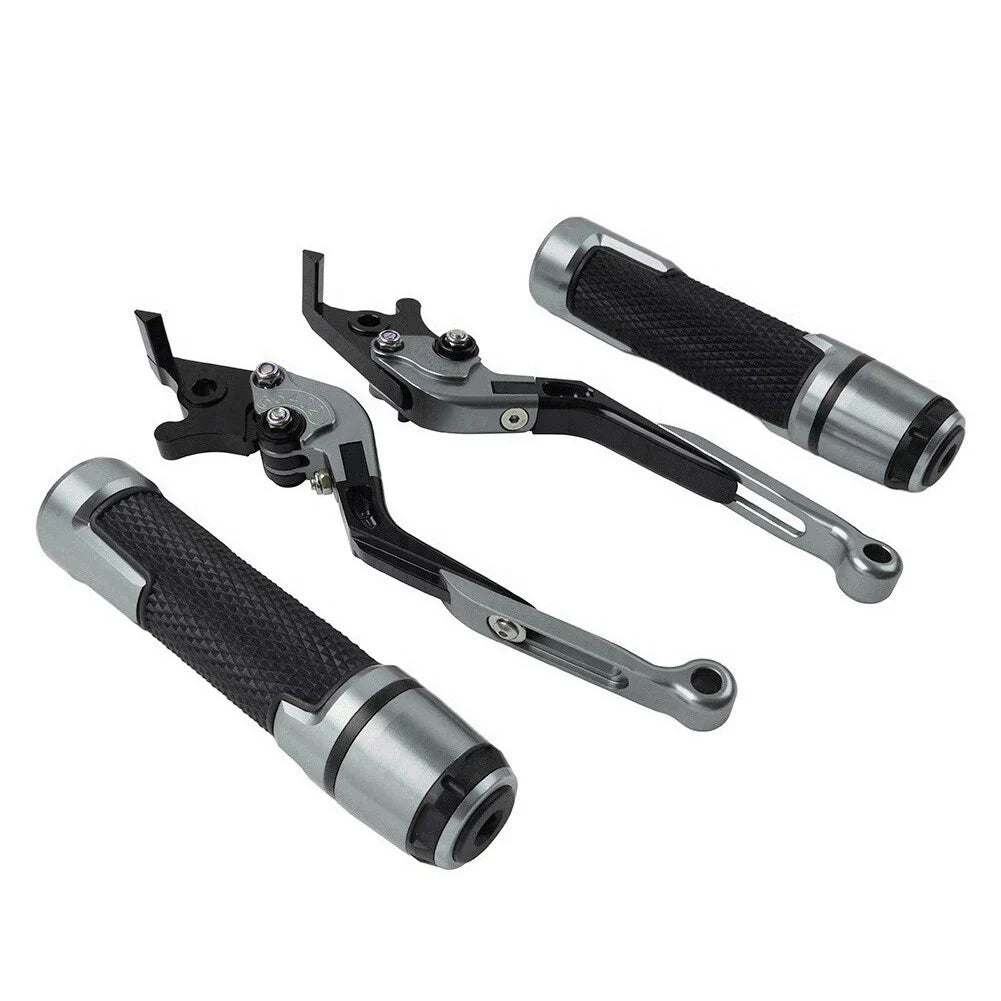 Titanium Extendable Brake Clutch Lever Grips for Kawasaki ZX10R/RR (2004-2023)