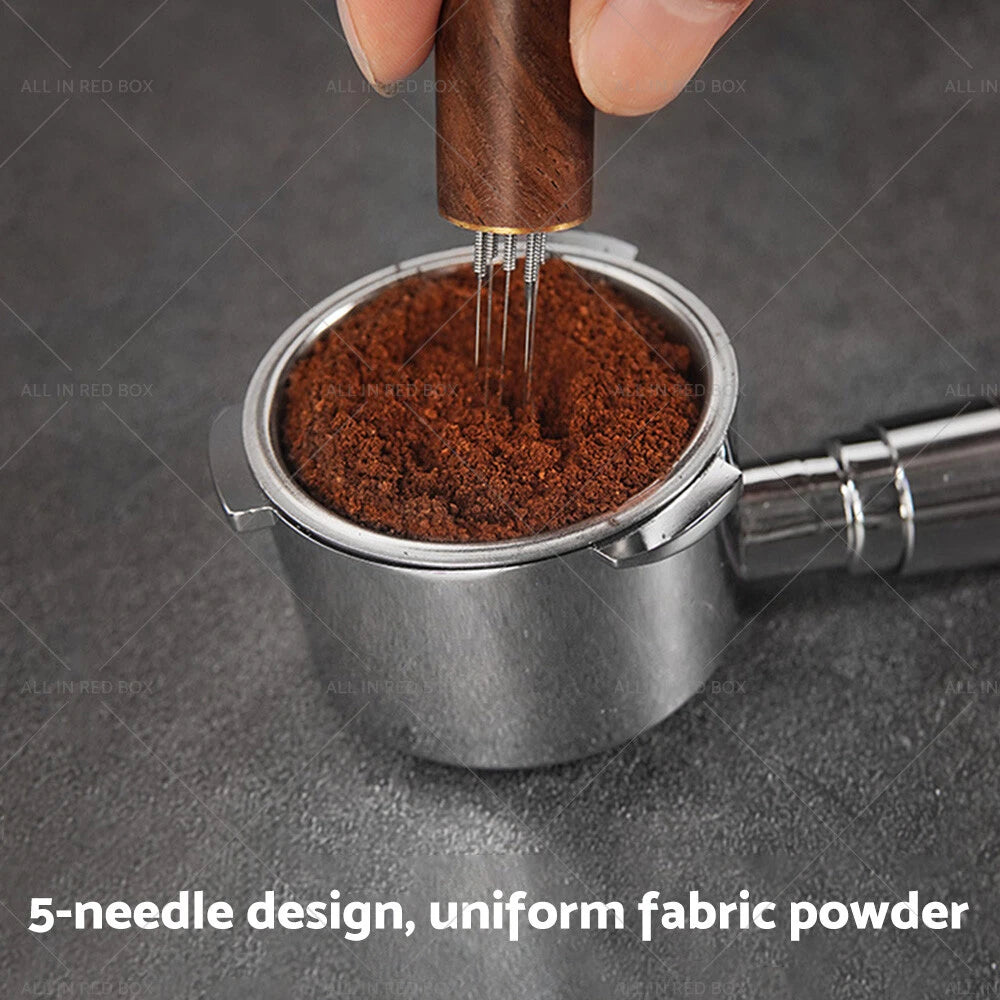 Coffee Stirrer Needle Distributor Tamper for Espresso Machine (1970–1980)