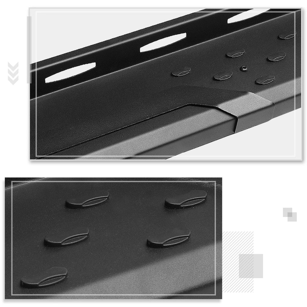 3" Side Step Nerf Bars for Silverado/Sierra Crew Cab (2007–2019)