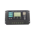 Solar Panel PV Controller USB 10A 20A 30A with LCD Display for Automotive