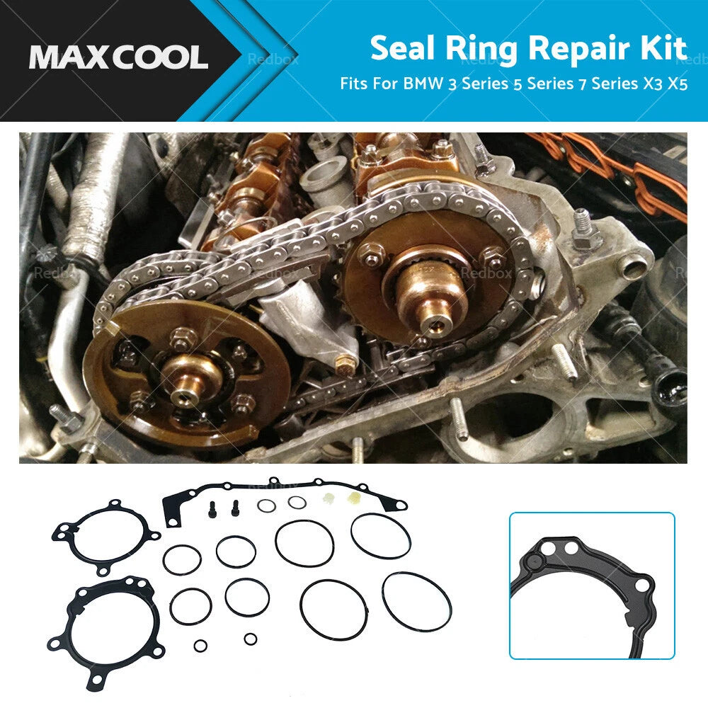 O-Ring Seal Repair Kit for BMW M54 M52TU E46 E39 E60 X3 E53 X5 Z3 (2000–2006)