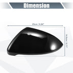 Left Mirror Cover Cap for Volkswagen Golf MK7, E-Golf (2015–2020) - Gloss Black