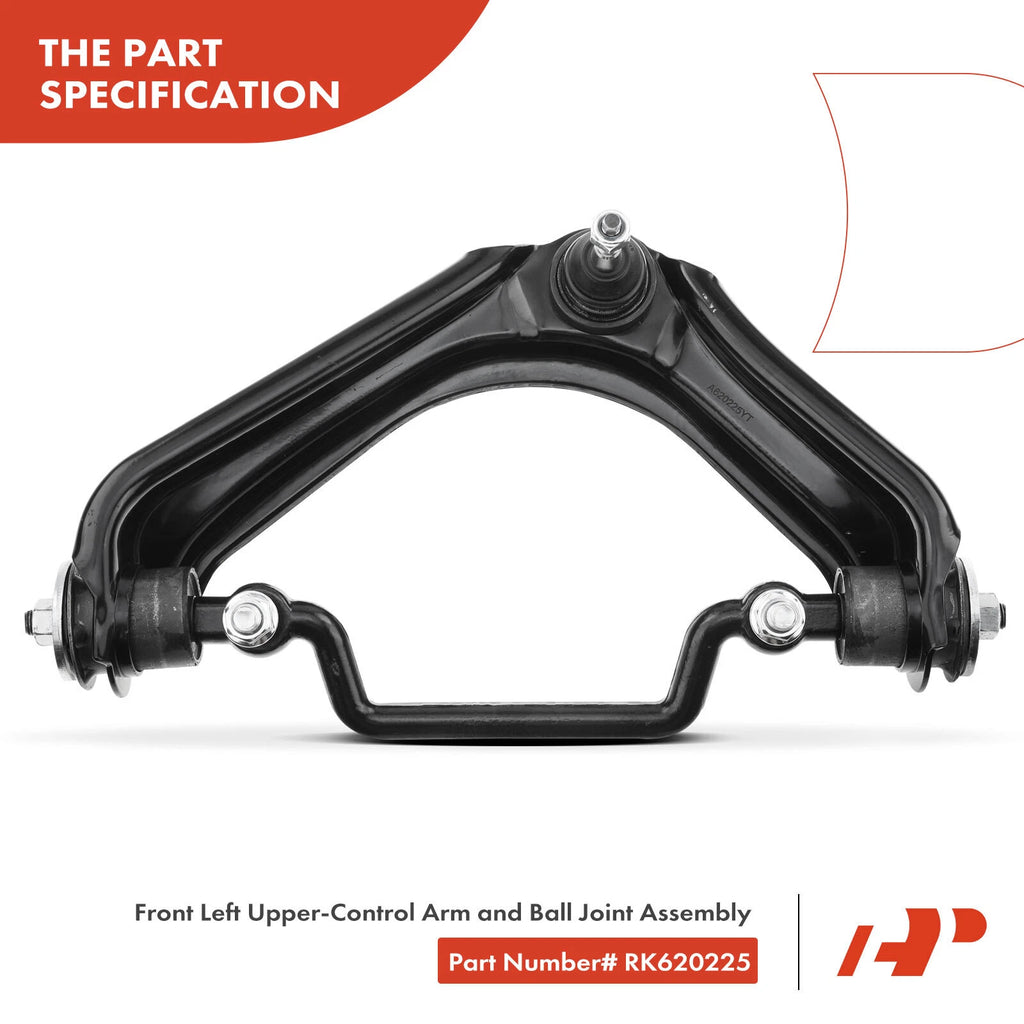 Front Left Upper Control Arm with Ball Joint for Ford Explorer (2002-2005)
