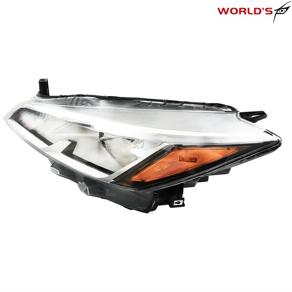 Headlight for Nissan Kicks (2021–2023) Halogen Chrome Driver Side