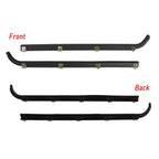 Set of 4 Weatherstrip Window Sweep Felt Trim Seal for Ford F250 F350 (1987–1997)