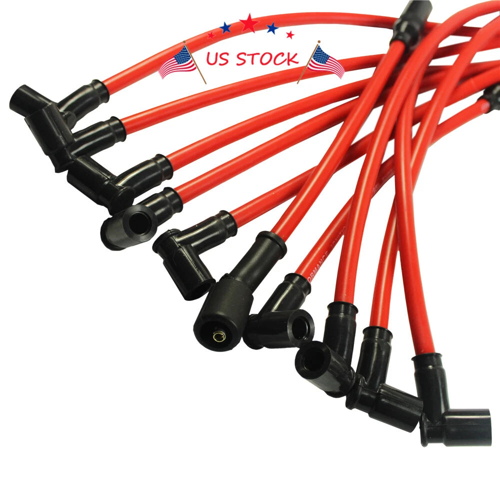10.5MM Performance Spark Plug Wire Set for Chevy (1992-1997)