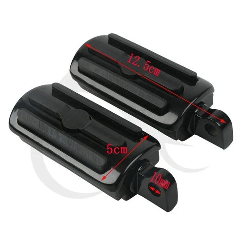 1 1/4" Engine Guard Foot Pegs for Harley-Davidson