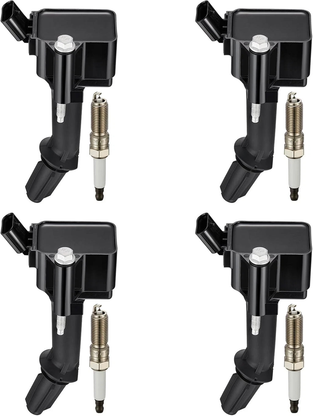 Set of 4 Ignition Coils & Spark Plugs for GMC Terrain (2018–2020)