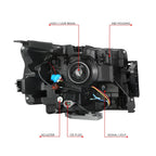 LED Headlight Assembly for Nissan Frontier (2022–2025) - Driver Left Side
