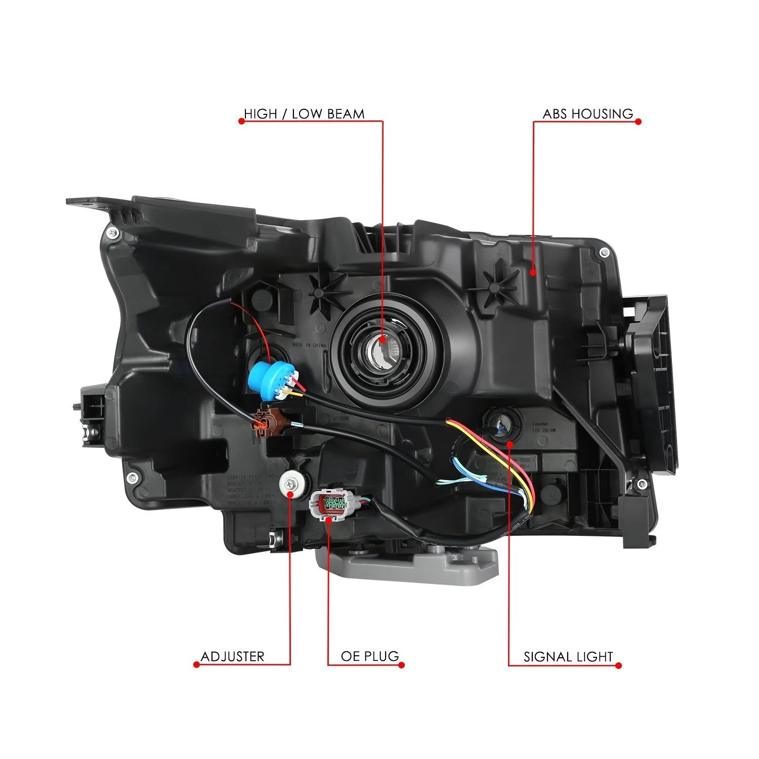 LED Headlight Assembly for Nissan Frontier (2022–2025) - Driver Left Side