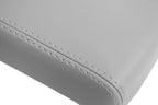 Center Console Armrest Cover for Jeep Liberty (2008–2013) Gray Leather