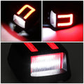 Red LED License Plate Lights for Nissan Frontier Armada Titan (2005–2019)