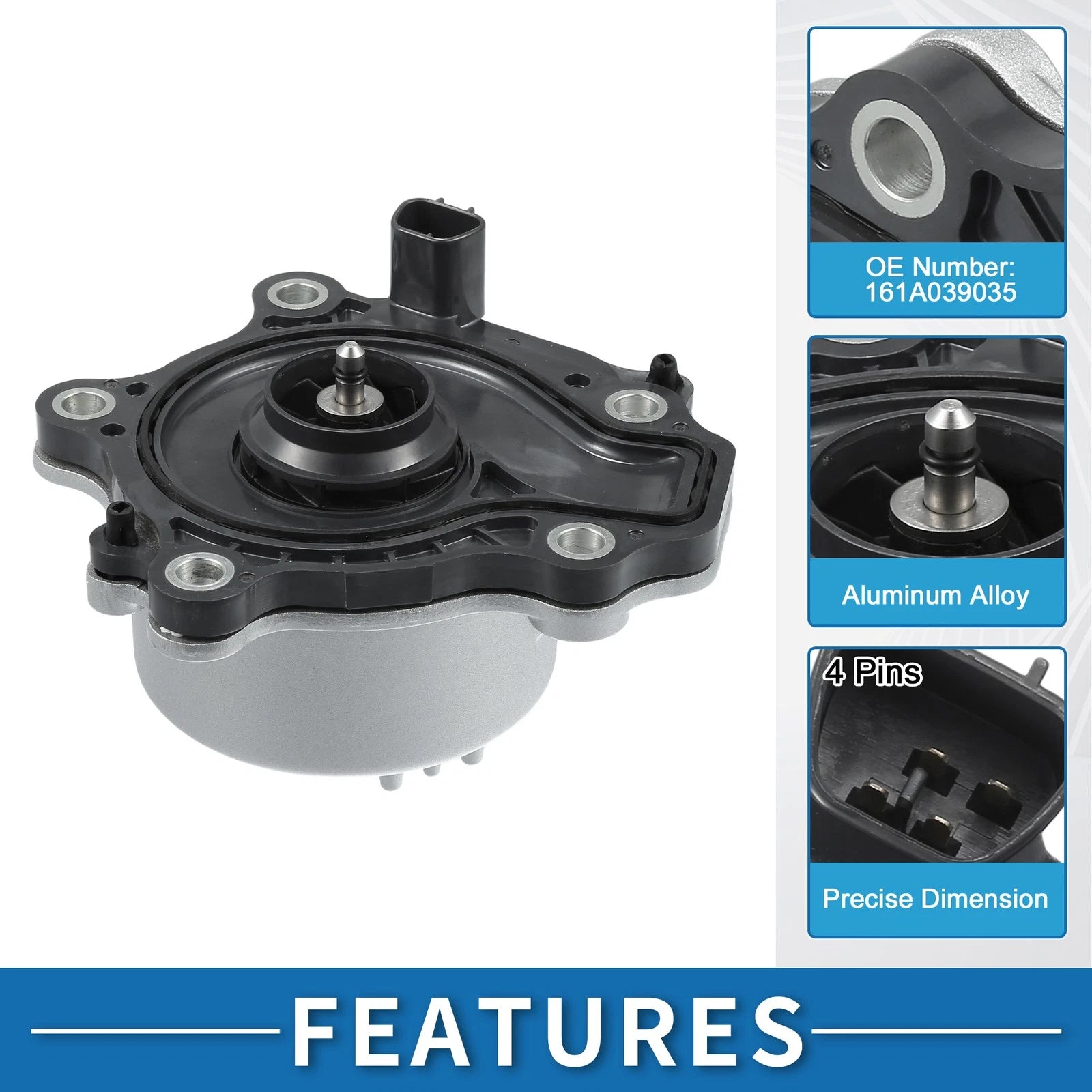 Electric Water Pump for Toyota Corolla (2020–2022) & Prius No. 161A039035