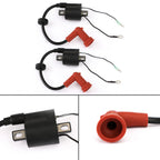 2X Outboard Engine Ignition Coil for Yamaha 40hp (40X E40X MHL) 66T-85570-00