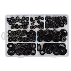 Set of 12 Flat Head Uncapped Bolt Screw Nut Washer Assortment for M3 M4 M5 M6 M8 M10 M12