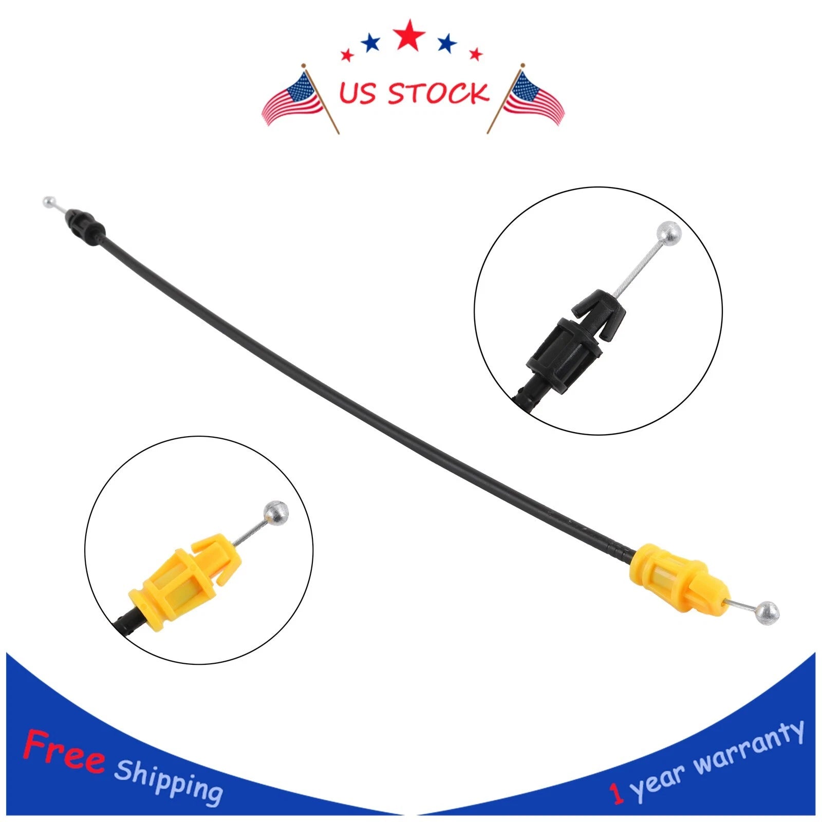 Door Latch Release Cable for Silverado Sierra Tahoe (2007–2014)