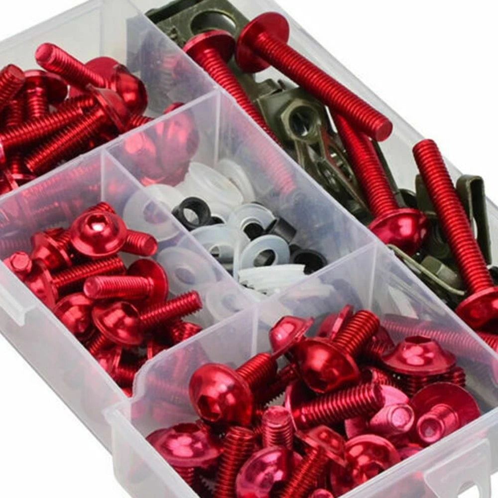 Complete Fairing Screw Bolts Kit for Suzuki GSX1300R, SV650, GSXR600, GSXR1000, GSXR750