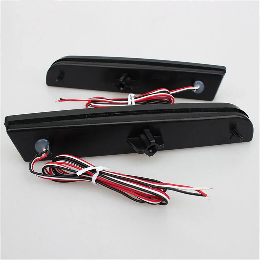 Smoked Lens Bumper Reflector Tail Light for Lancer Evolution (2008-2015)