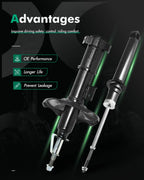 Set of 4 Shocks Struts for Mitsubishi Eclipse (2000–2005)