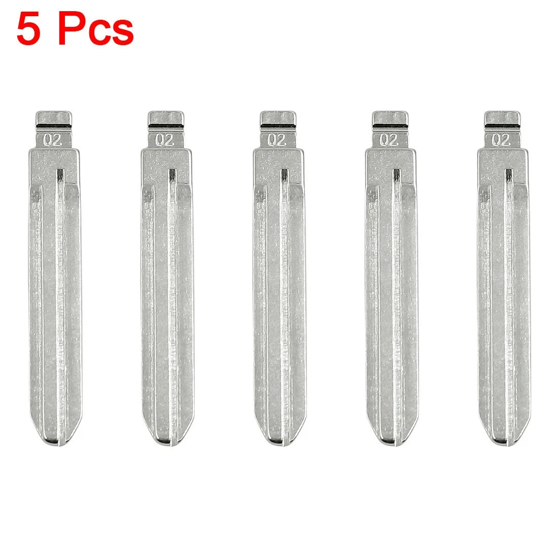 5pcs Metal Flip Remote Key Blank Blade for Toyota Camry Corolla 