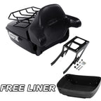 Trunk Mount Rack & Pad for Harley Heritage Classic FLHC (2018–2023) Black