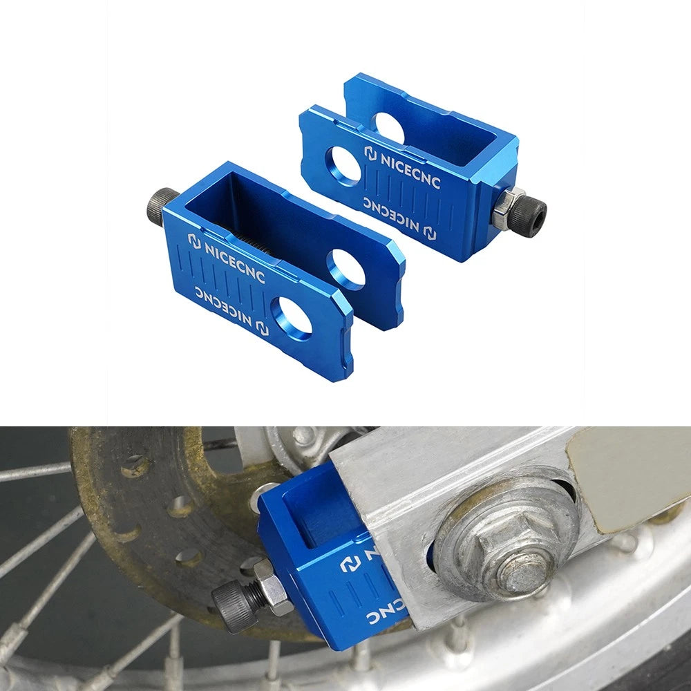 Rear Chain Adjuster Axle Block for Yamaha YZ 80 (1993–2001), YZ85 (2002–2018)
