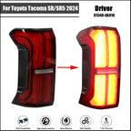 Driver Side Tail Light for Toyota Tacoma SR/SR5 (2024) Clear LED