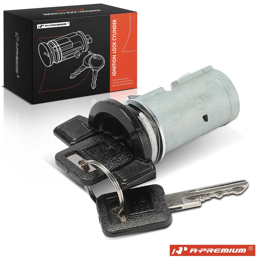 Ignition Lock Cylinder with Keys for Chevrolet GMC Buick Pontiac