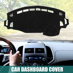 Dashboard Cover for Suzuki Spandia (2003–2017) Black Polyester Mat Protector