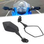 2pcs Carbon Fiber Look Side Mirrors for Honda CBR600RR (2003–2019)
