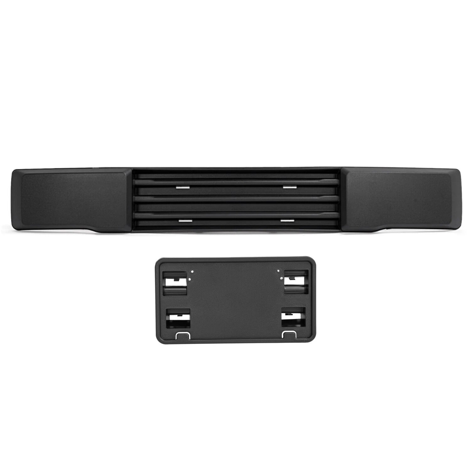 Front License Plate Bracket & Bumper Trim for Ford F-150 (2015–2017)
