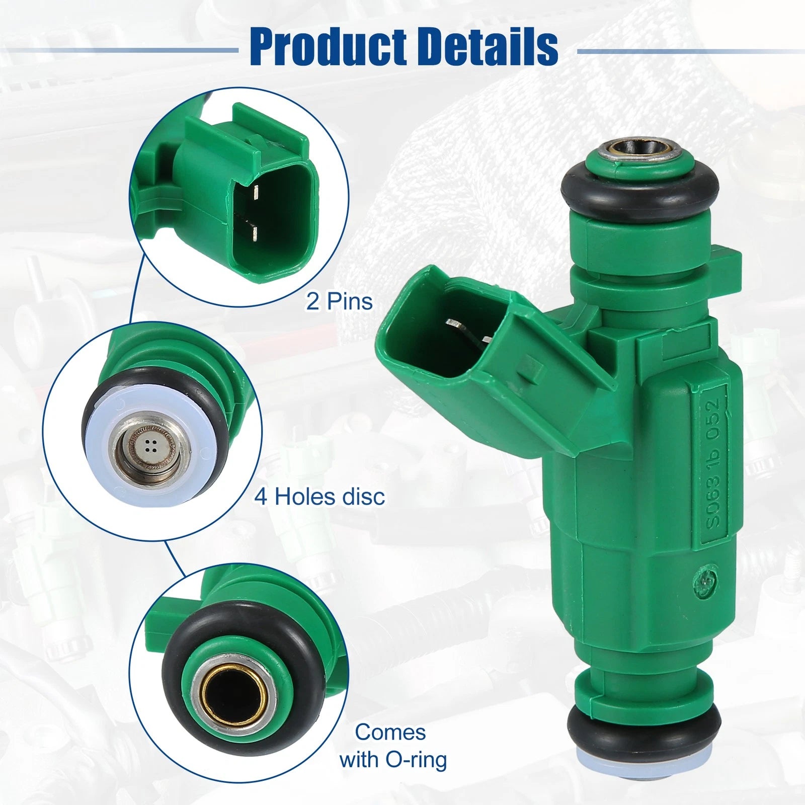 6X Fuel Injector Nozzle for Kia Sorento EX LX SX 3.5L (2011–2013)