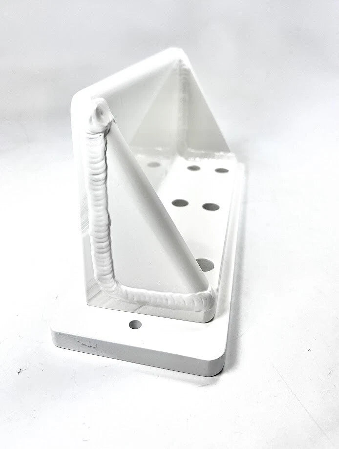 Set of 2 Custom 1/2in Thick Mounting Plates L Shape for Various Applications