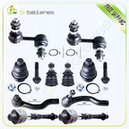 10pcs Suspension Tie Rod Ball Joint Sway Bar Kit for Nissan Pathfinder (2005–2012)