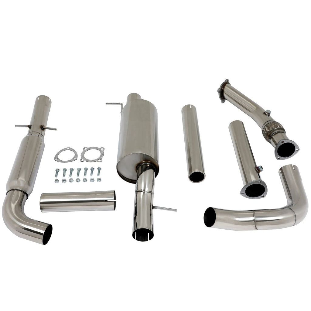 3" Exhaust Pipe for VW Golf Jetta MK4 1.8L (1999–2005) - Stainless Steel, 2.5" Tip