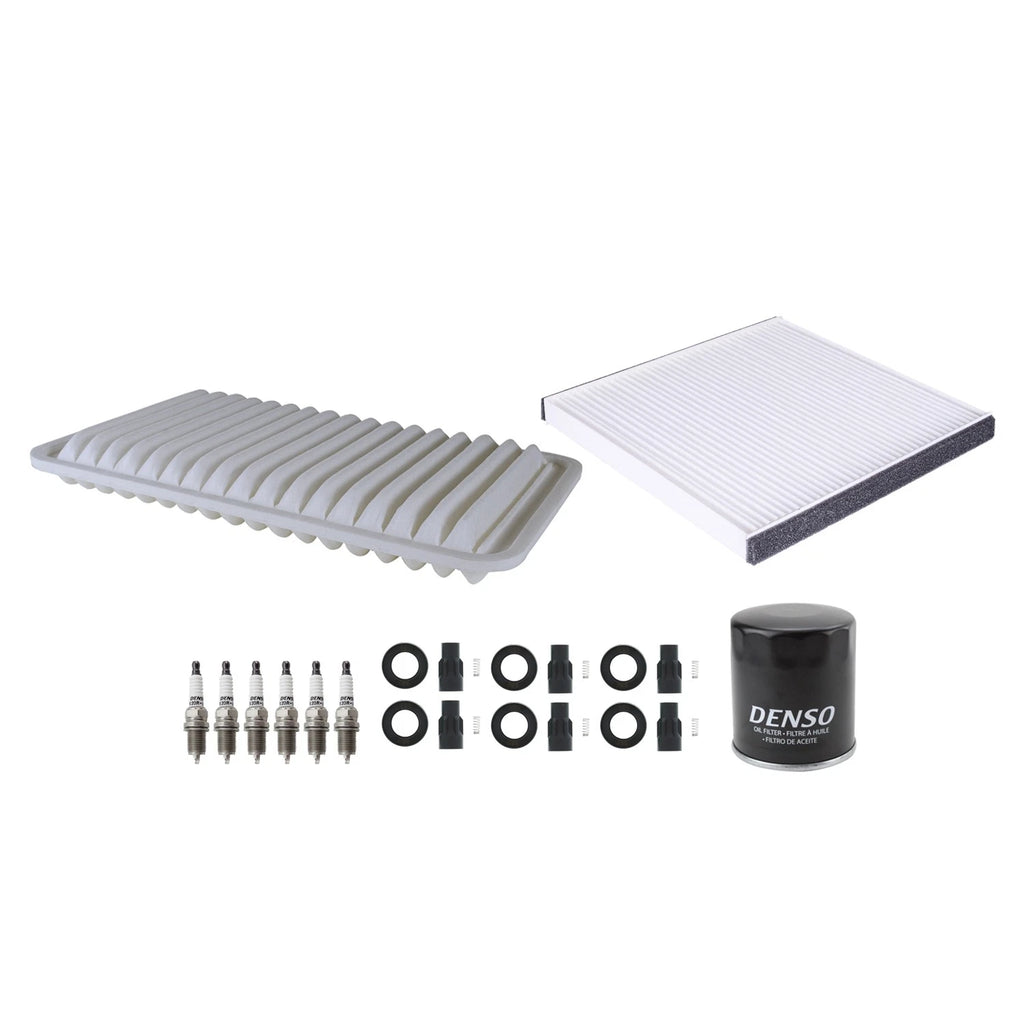 Denso 6 Spark Plug & Boot Kit for Camry ES330 RX330 Sienna Solara V6 (2002–2006)