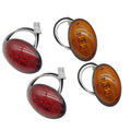 LED Side Fender Marker Light for Ford F350 F450 (1999–2010) - Amber/Red