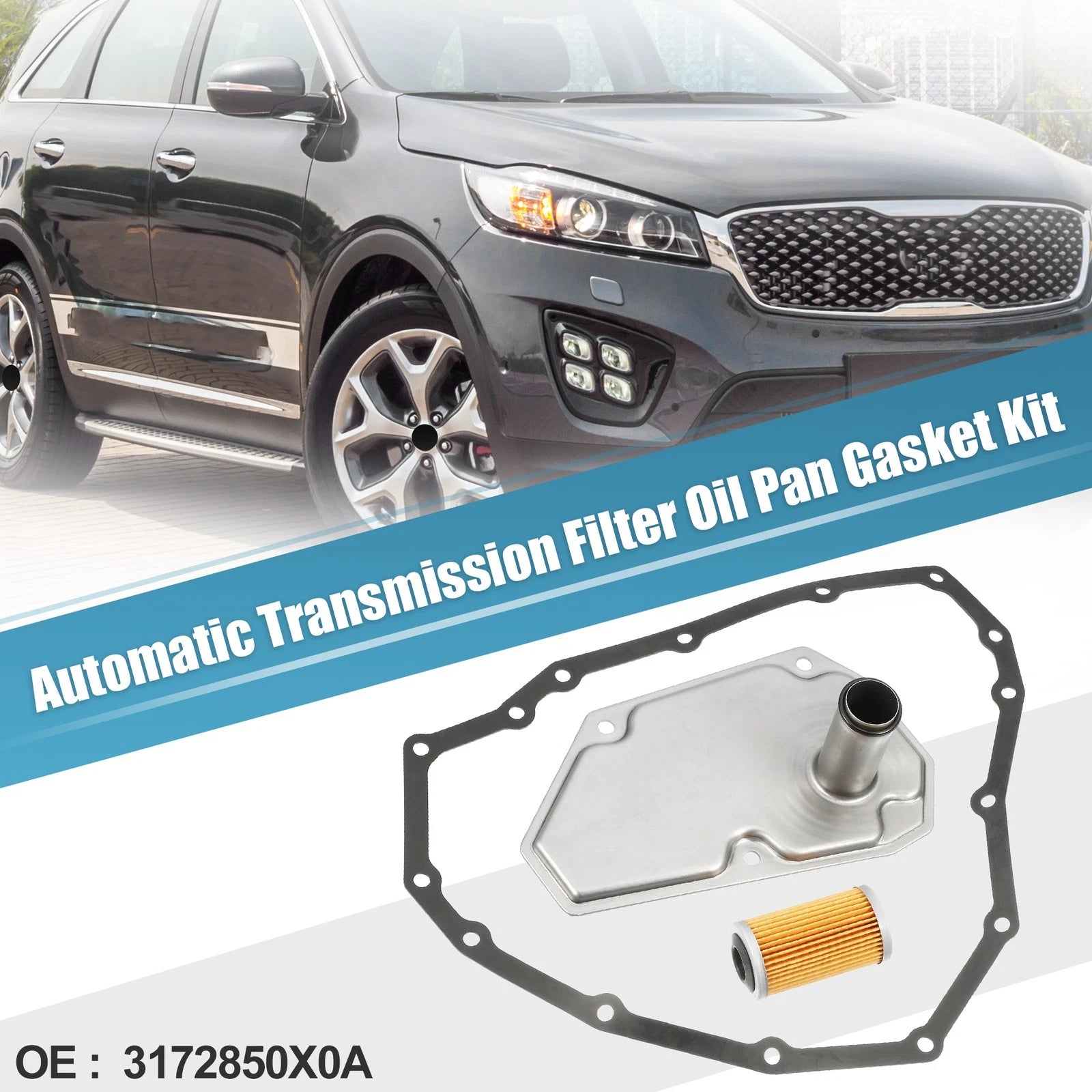 Set of 1 Transmission Filter Oil Pan for Nissan Sentra Versa (No. 3172850X0A)