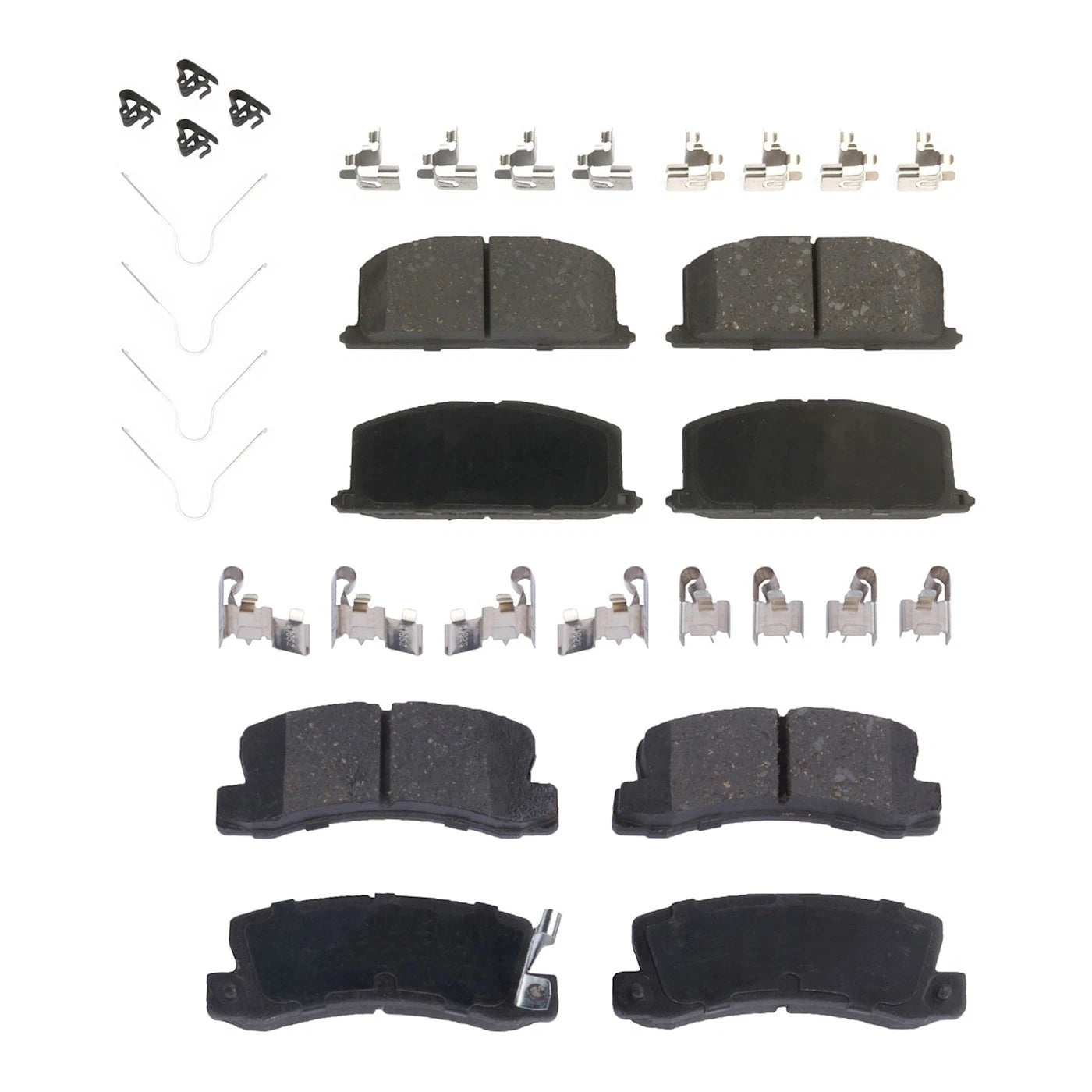 Set of 4 Ceramic Brake Pads for Toyota Celica (1986–1989)