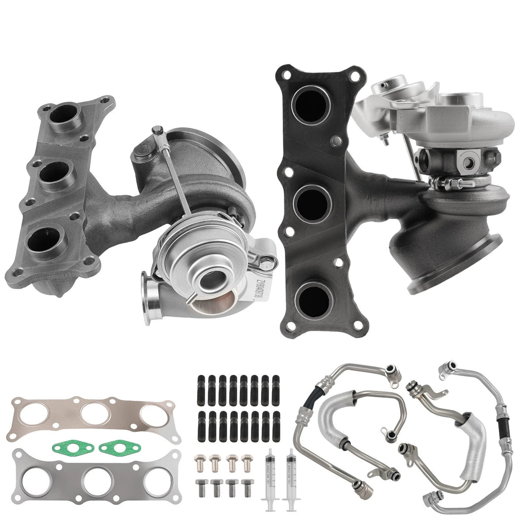 Billet Twin Turbo Hose Kit TD03 for BMW N54 135i 335i 335xi (2007–2013)