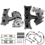 Billet Twin Turbo Hose Kit TD03 for BMW N54 135i 335i 335xi (2007–2013)